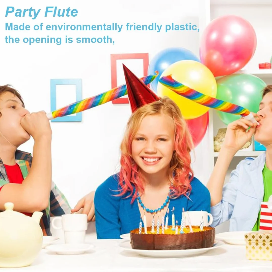 Sifflets Trompette pour Enfants Multicolore Anniversaire Fête