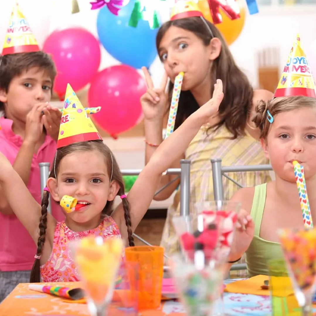 Sifflets Trompette pour Enfants Multicolore Anniversaire Fête